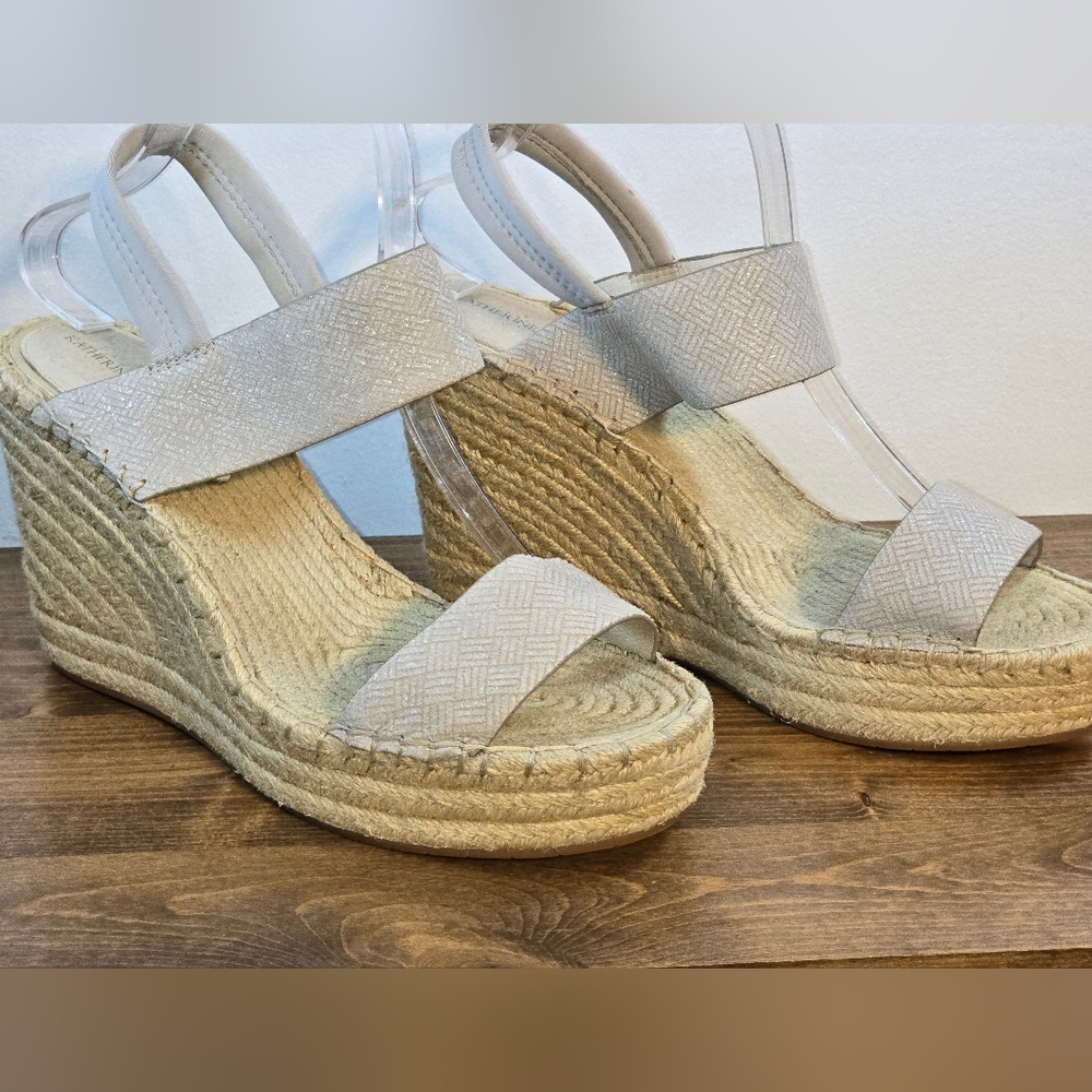 Katherine Kelly Orla Espadrilles Wedges Women's Size 11M